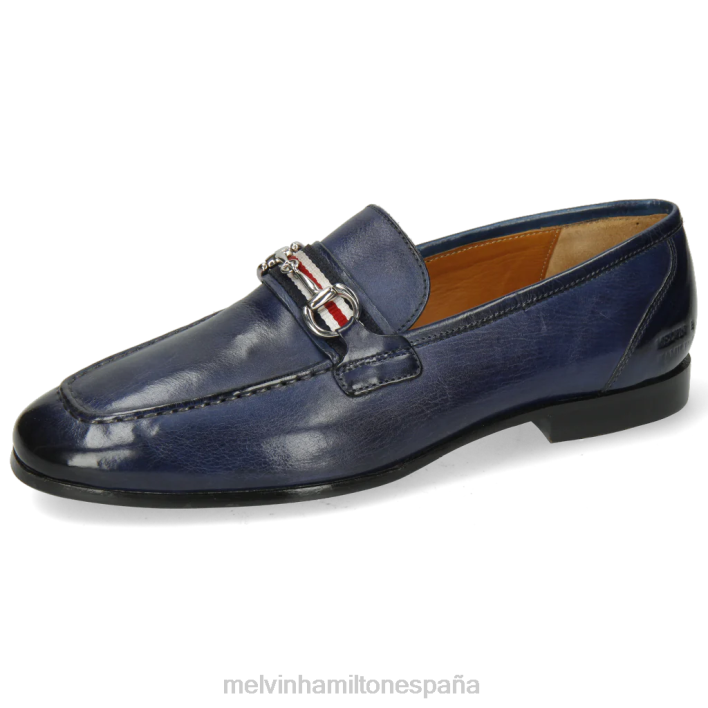cliva 16 hombres Melvin & Hamilton azul JRT4279 mocasines