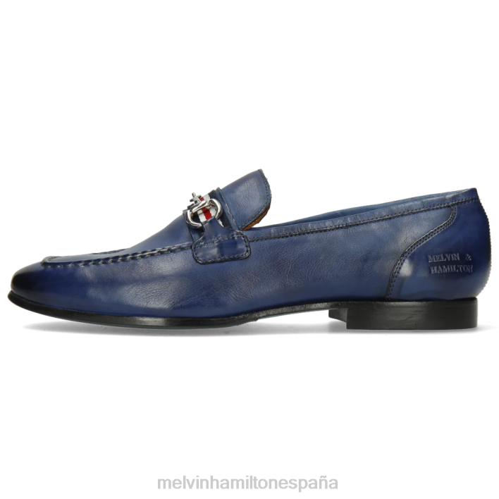 cliva 16 hombres Melvin & Hamilton azul JRT4285 mocasines