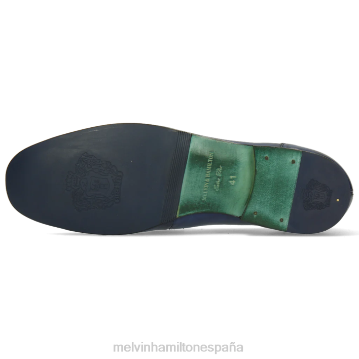 cliva 16 hombres Melvin & Hamilton azul JRT4285 mocasines