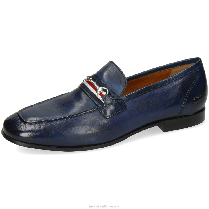 cliva 16 hombres Melvin & Hamilton azul JRT4299 mocasines