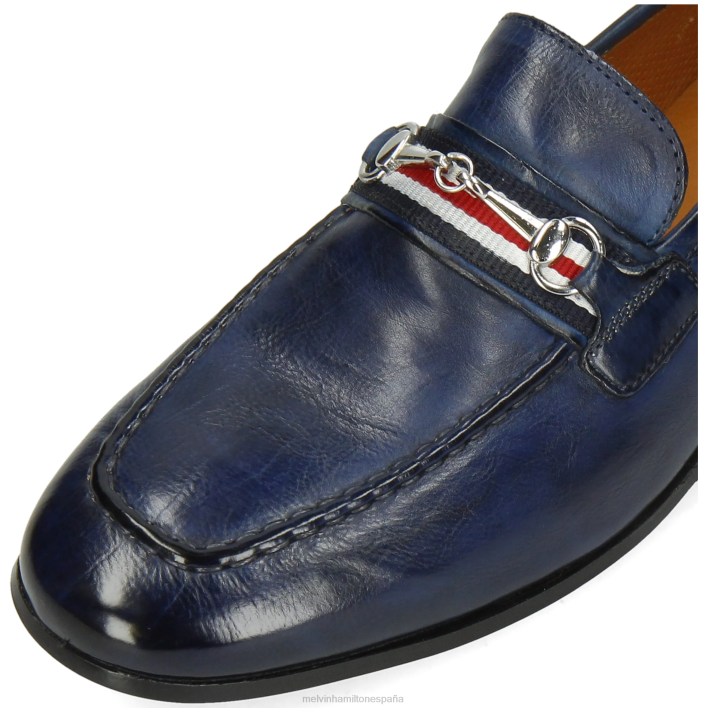cliva 16 hombres Melvin & Hamilton azul JRT4299 mocasines