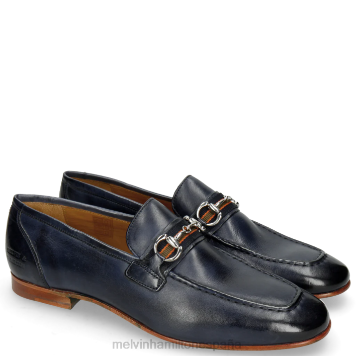 cliva 16 hombres Melvin & Hamilton azul JRT4303 mocasines