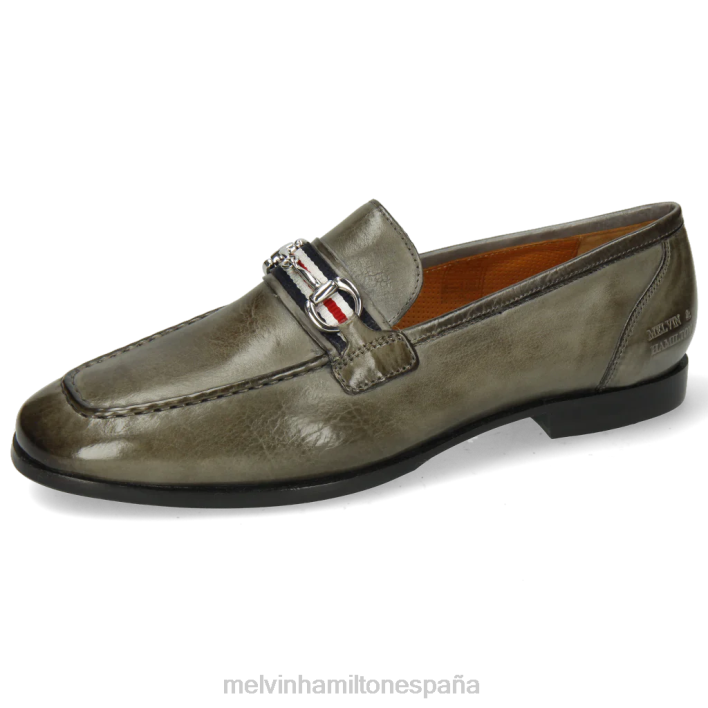 cliva 16 hombres Melvin & Hamilton gris JRT4288 mocasines