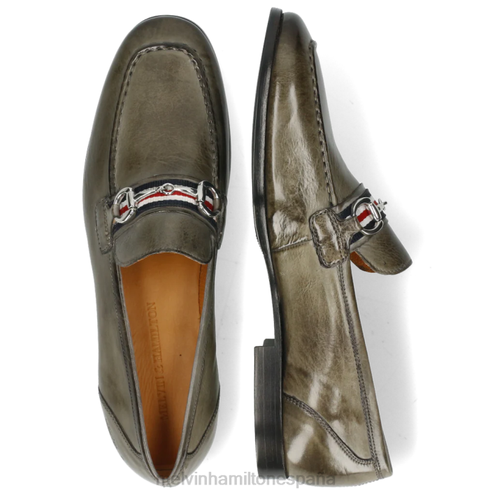 cliva 16 hombres Melvin & Hamilton gris JRT4288 mocasines