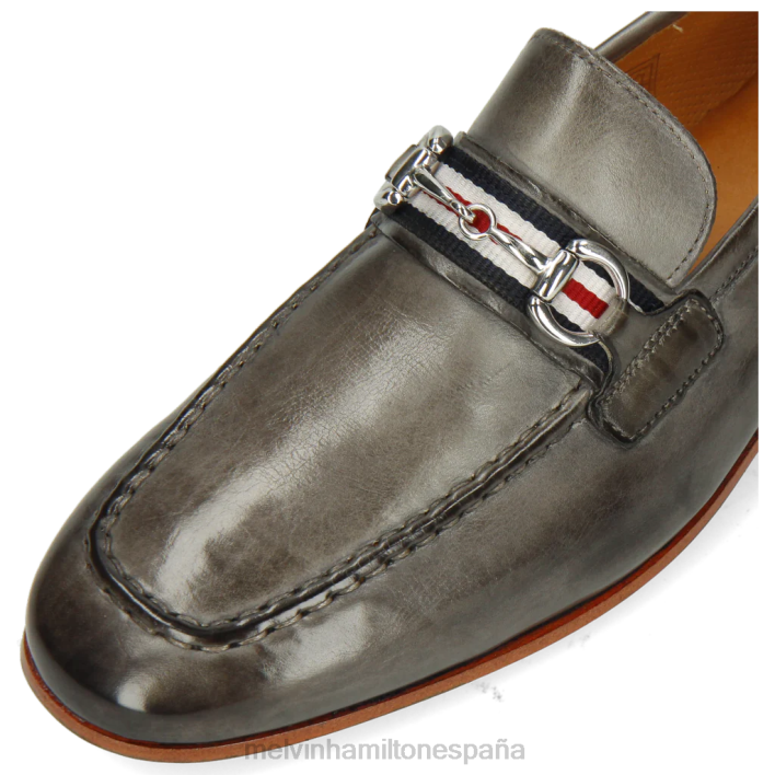 cliva 16 hombres Melvin & Hamilton gris JRT4307 mocasines