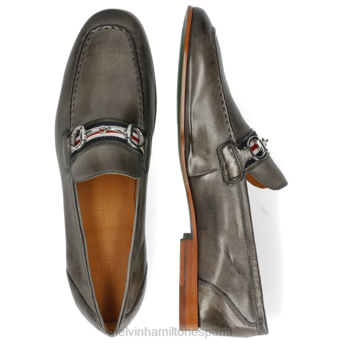 cliva 16 hombres Melvin & Hamilton gris JRT4307 mocasines
