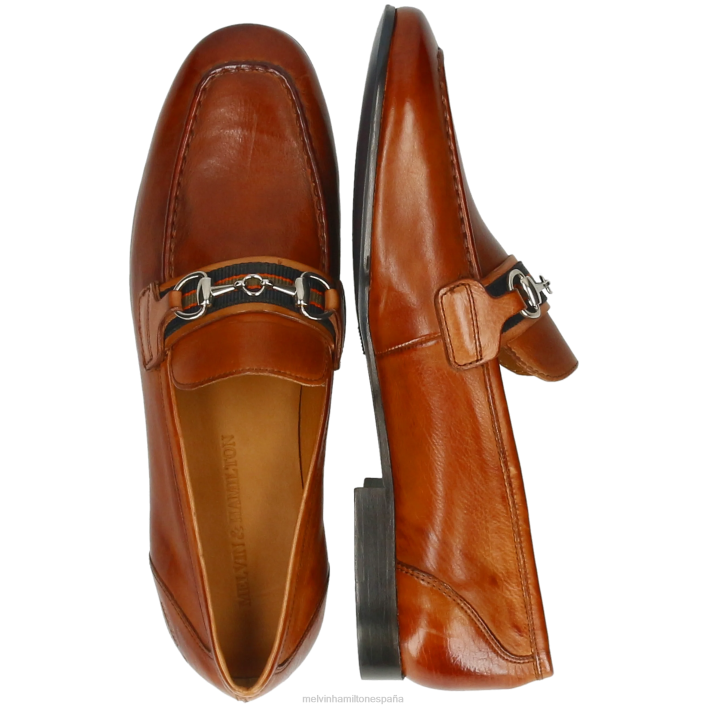 cliva 16 hombres Melvin & Hamilton marrón JRT4216 mocasines