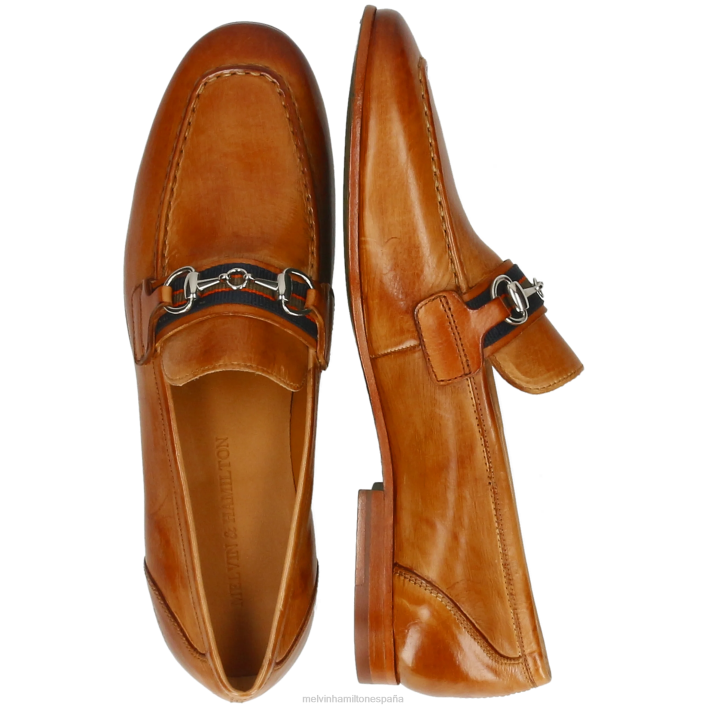 cliva 16 hombres Melvin & Hamilton marrón JRT4260 mocasines