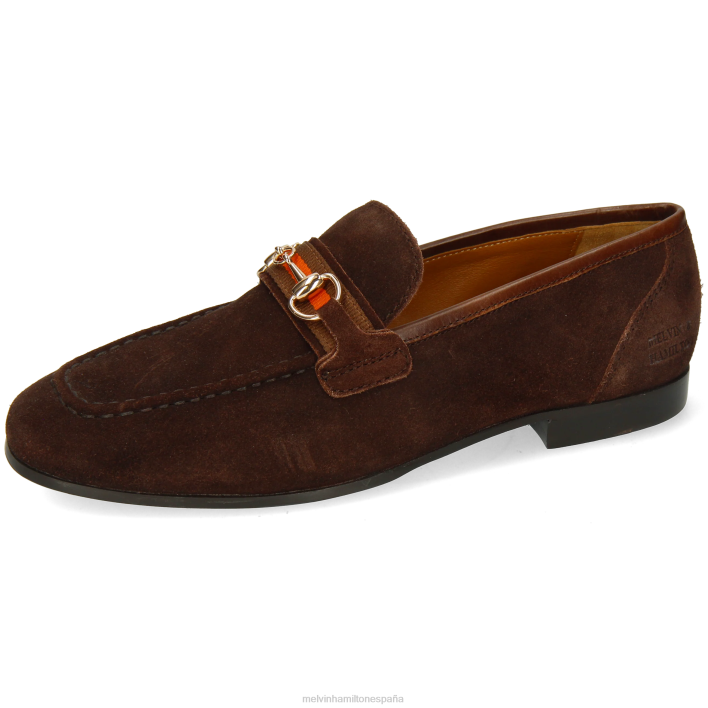 cliva 16 hombres Melvin & Hamilton marrón JRT4270 mocasines