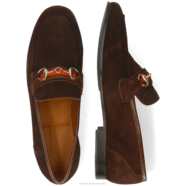 cliva 16 hombres Melvin & Hamilton marrón JRT4270 mocasines