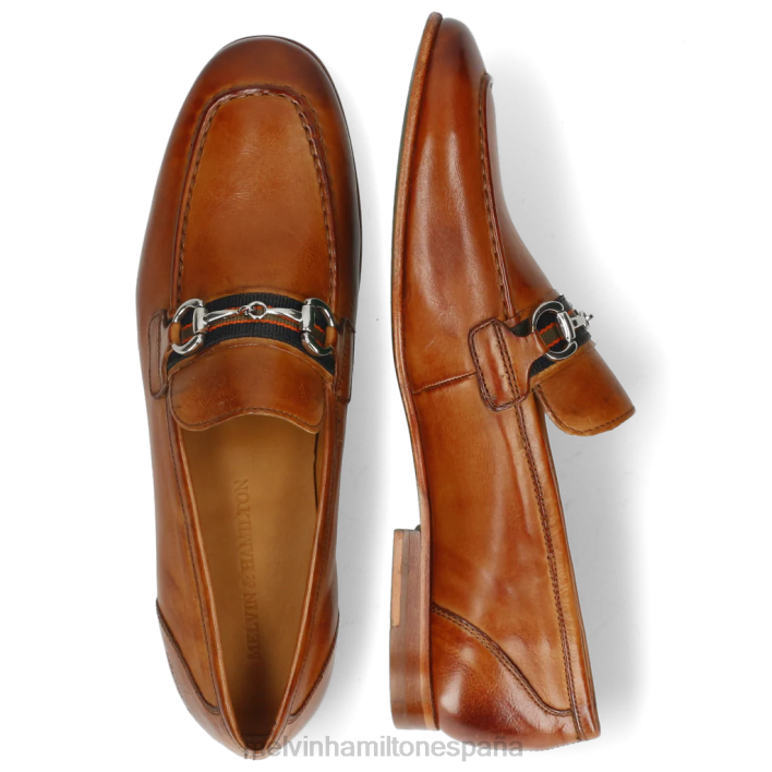 cliva 16 hombres Melvin & Hamilton marrón JRT4283 mocasines