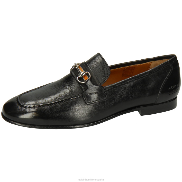 cliva 16 hombres Melvin & Hamilton negro JRT4235 mocasines