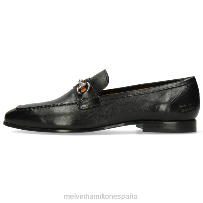 cliva 16 hombres Melvin & Hamilton negro JRT4284 mocasines