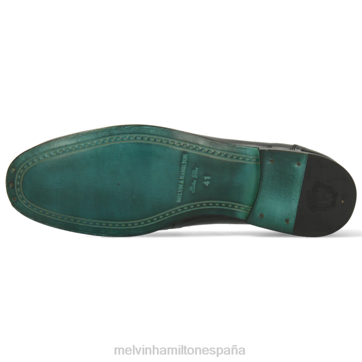 cliva 16 hombres Melvin & Hamilton negro JRT4284 mocasines