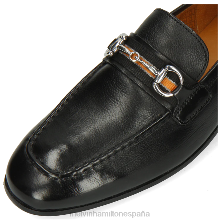 cliva 16 hombres Melvin & Hamilton negro JRT4284 mocasines