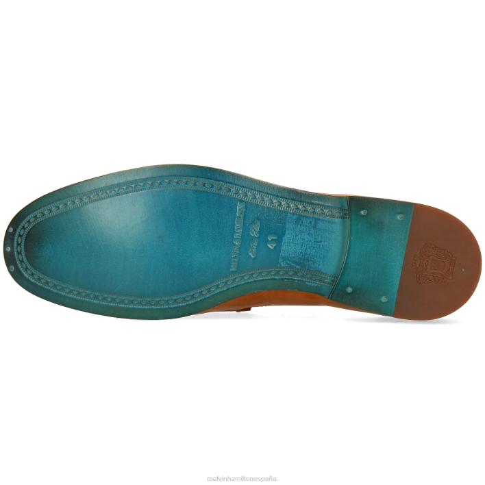 cliva 1 hombres Melvin & Hamilton marrón claro JRT4252 mocasines