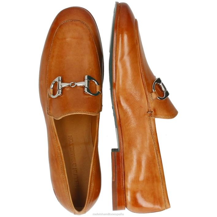 cliva 1 hombres Melvin & Hamilton marrón claro JRT4252 mocasines