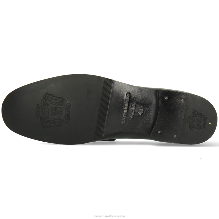cliva 1 hombres Melvin & Hamilton negro JRT4220 mocasines