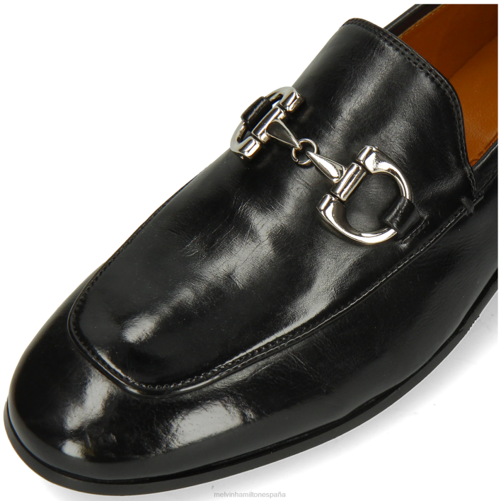 cliva 1 hombres Melvin & Hamilton negro JRT4220 mocasines