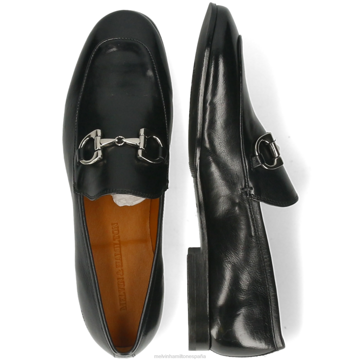 cliva 1 hombres Melvin & Hamilton negro JRT4220 mocasines