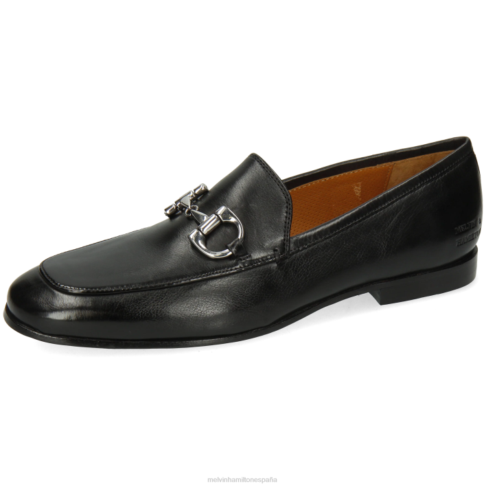 cliva 1 hombres Melvin & Hamilton negro JRT4281 mocasines