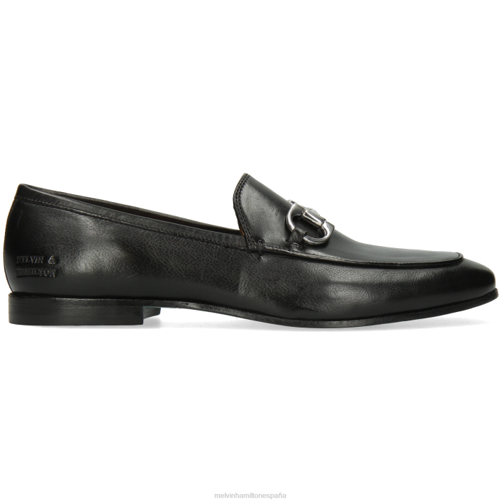 cliva 1 hombres Melvin & Hamilton negro JRT4281 mocasines
