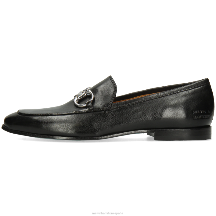 cliva 1 hombres Melvin & Hamilton negro JRT4281 mocasines