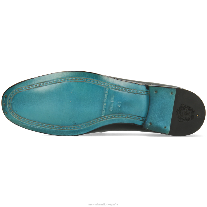 cliva 1 hombres Melvin & Hamilton negro JRT4281 mocasines