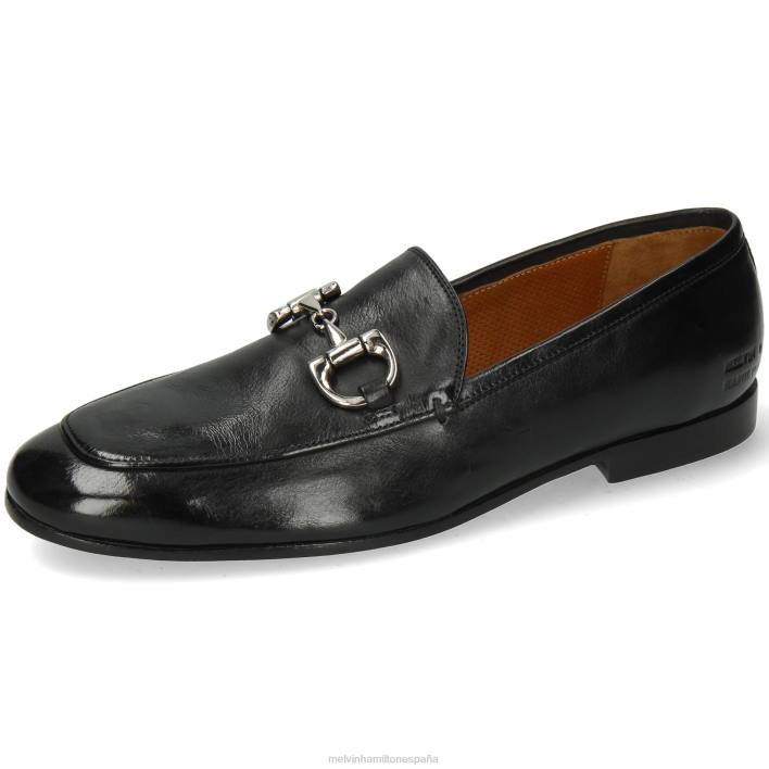 cliva 1 hombres Melvin & Hamilton negro JRT4295 mocasines