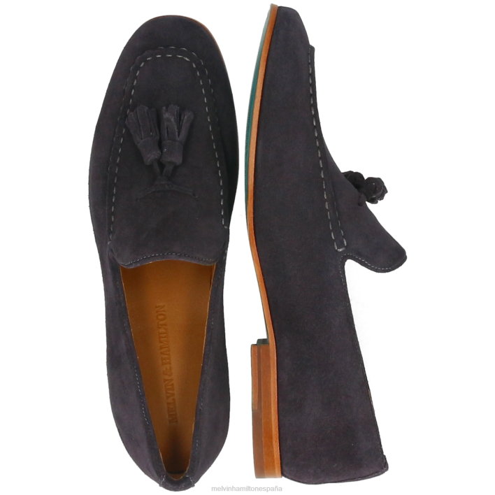 cliva 20 hombres Melvin & Hamilton azul JRT4231 mocasines