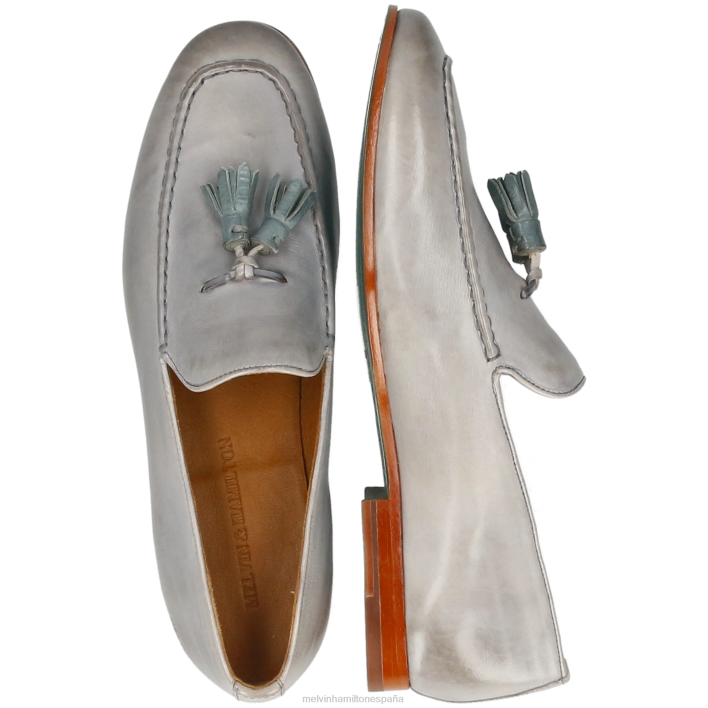 cliva 20 hombres Melvin & Hamilton gris JRT4250 mocasines