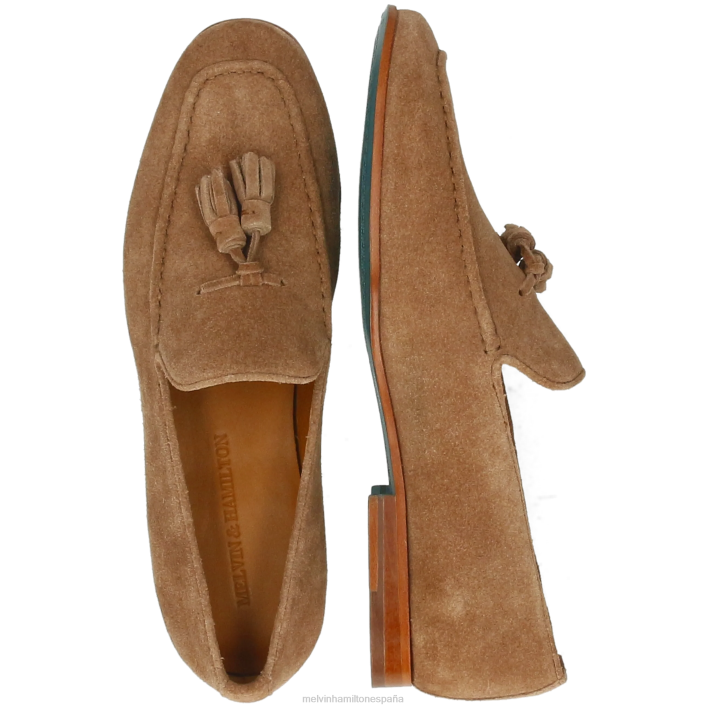 cliva 20 hombres Melvin & Hamilton marrón JRT4241 mocasines