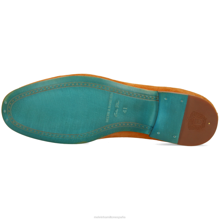 cliva 20 hombres Melvin & Hamilton naranja JRT4218 mocasines