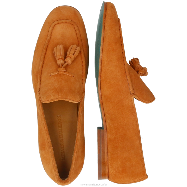 cliva 20 hombres Melvin & Hamilton naranja JRT4218 mocasines