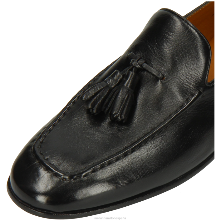 cliva 20 hombres Melvin & Hamilton negro JRT4237 mocasines