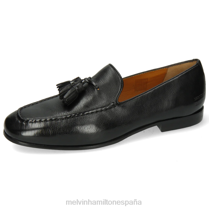 cliva 20 hombres Melvin & Hamilton negro JRT4294 mocasines