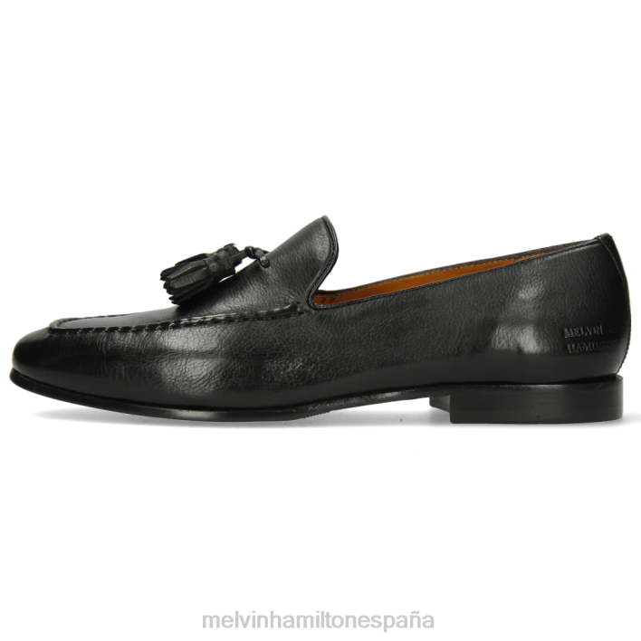 cliva 20 hombres Melvin & Hamilton negro JRT4294 mocasines