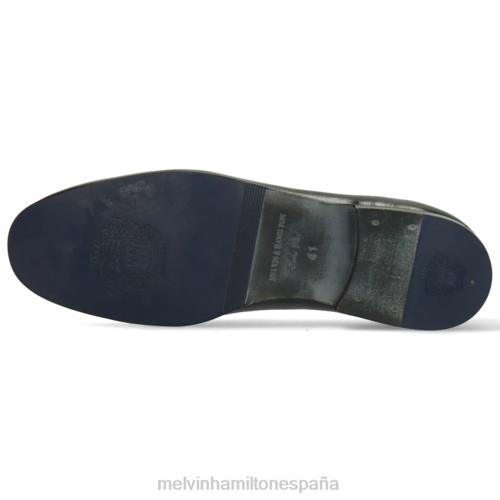 cliva 20 hombres Melvin & Hamilton negro JRT4294 mocasines