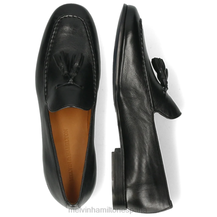 cliva 20 hombres Melvin & Hamilton negro JRT4294 mocasines