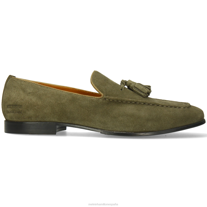 cliva 20 hombres Melvin & Hamilton verde JRT4222 mocasines