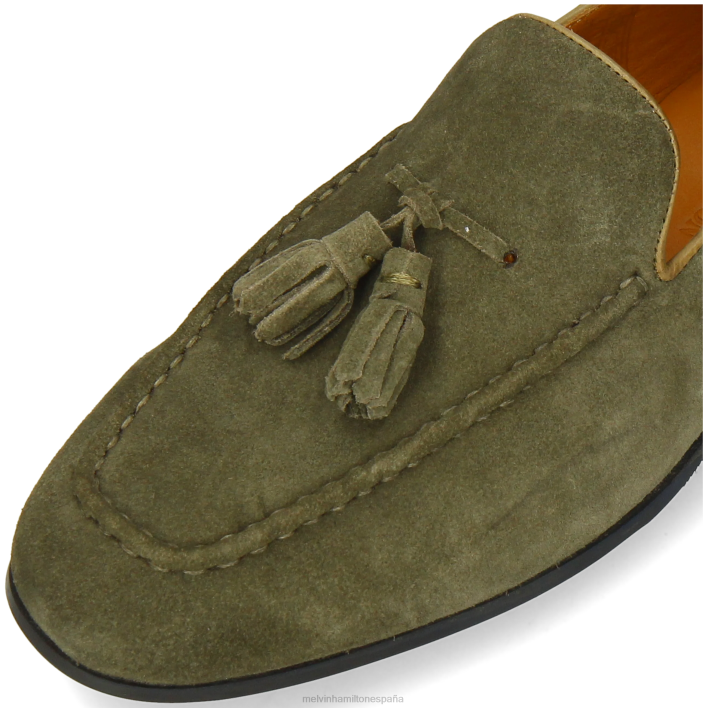 cliva 20 hombres Melvin & Hamilton verde JRT4222 mocasines