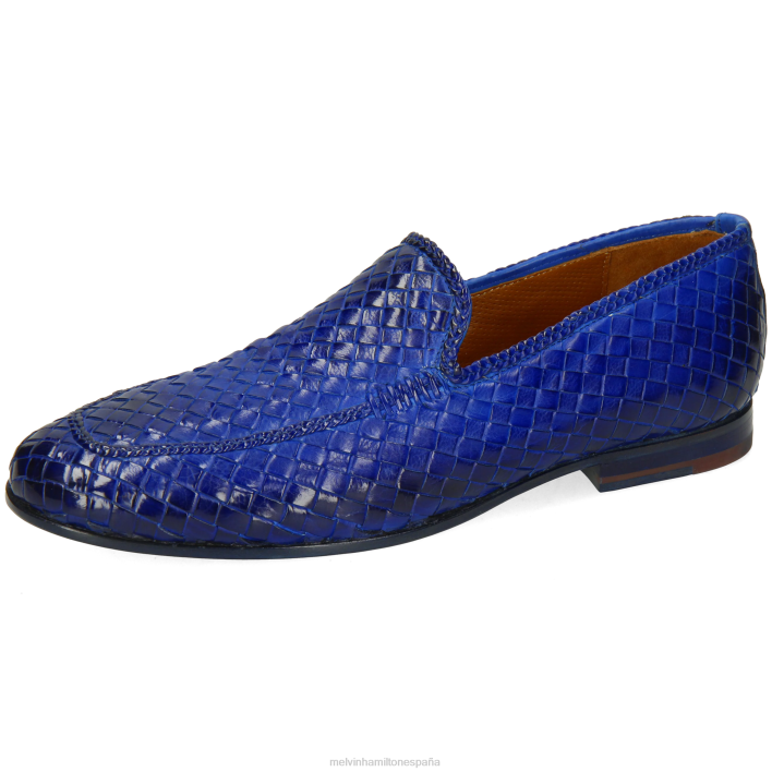 cliva 22 hombres Melvin & Hamilton azul JRT4266 mocasines