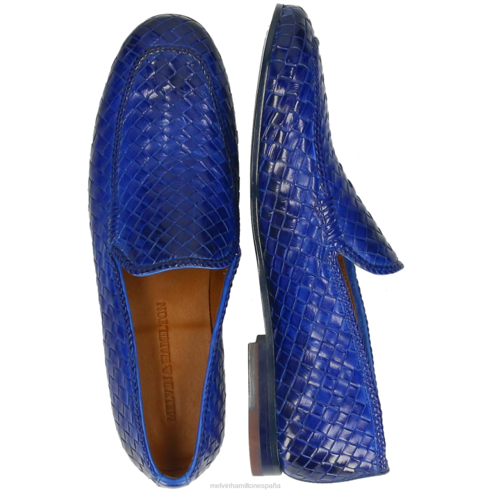 cliva 22 hombres Melvin & Hamilton azul JRT4266 mocasines
