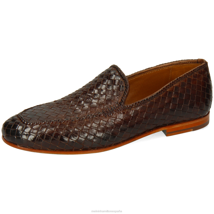 cliva 22 hombres Melvin & Hamilton marrón JRT4243 mocasines