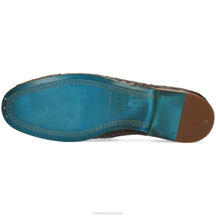 cliva 22 hombres Melvin & Hamilton marrón JRT4243 mocasines