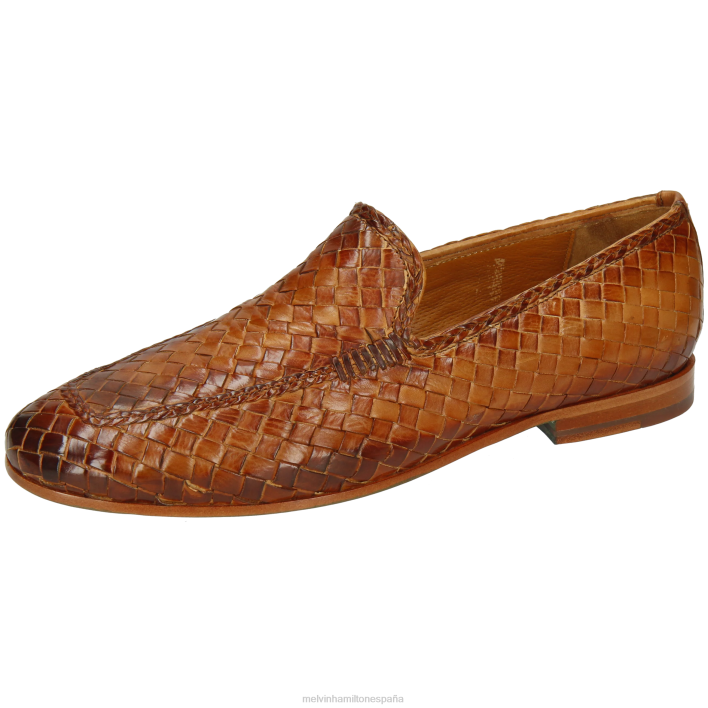 cliva 22 hombres Melvin & Hamilton marrón JRT4318 mocasines