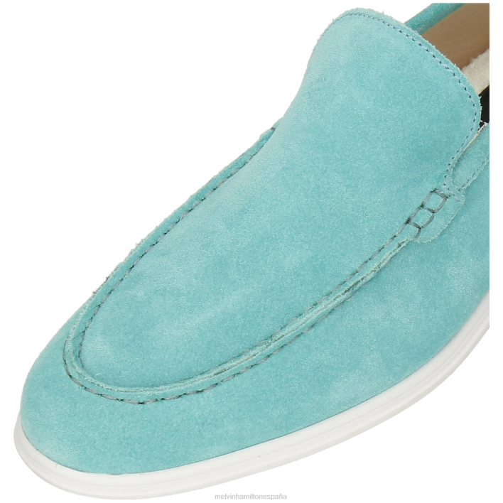 conde 1 hombres Melvin & Hamilton turquesa JRT4276 mocasines