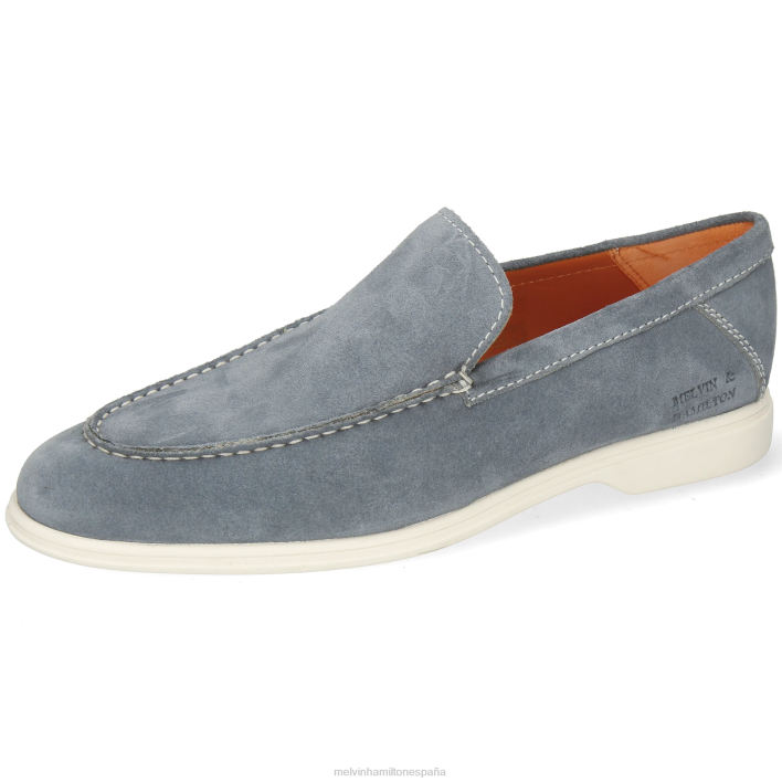 conde 24 hombres Melvin & Hamilton azul JRT4226 mocasines