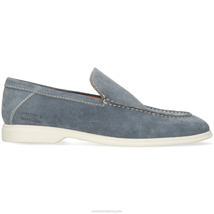 conde 24 hombres Melvin & Hamilton azul JRT4226 mocasines