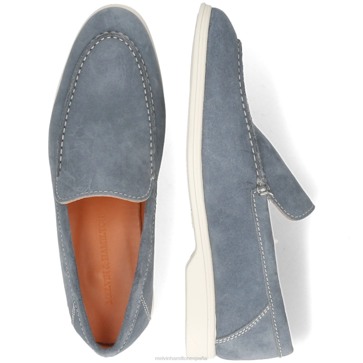 conde 24 hombres Melvin & Hamilton azul JRT4226 mocasines